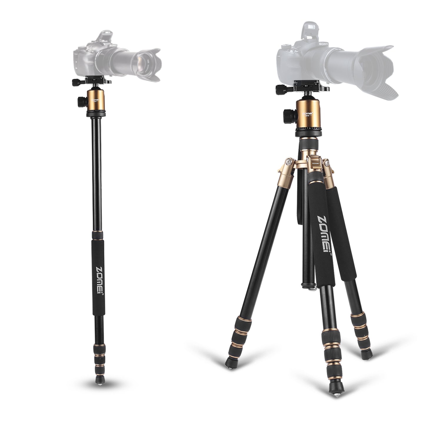 Zomei Z-818 Magnezyum Alaşımlı Tripod