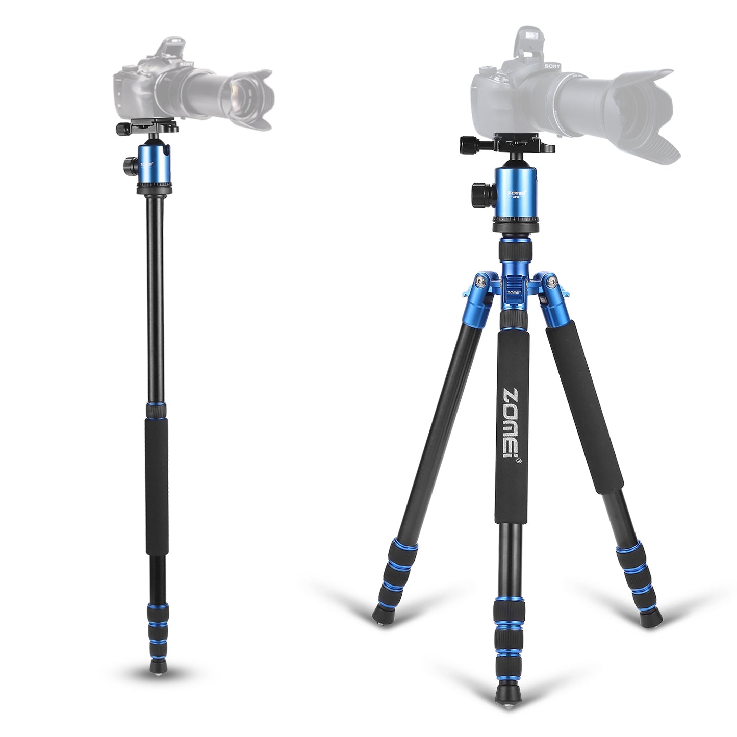 Zomei Z-818 Magnezyum Alaşımlı Tripod