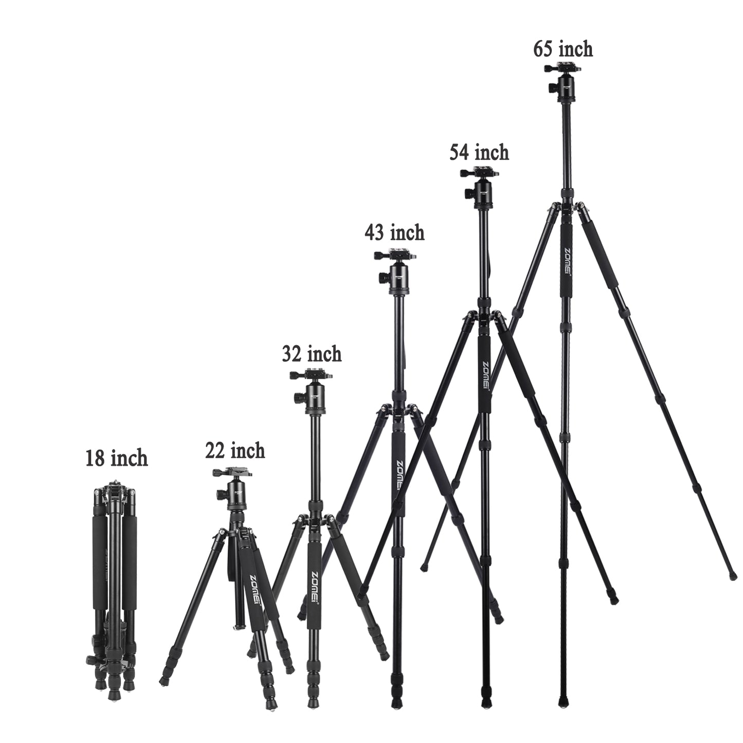 Zomei Z-818 Magnezyum Alaşımlı Tripod