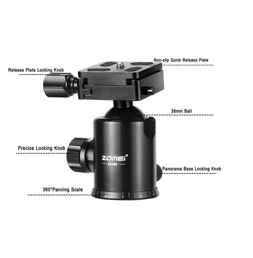 Zomei Z-818C Karbon Fiber Tripod