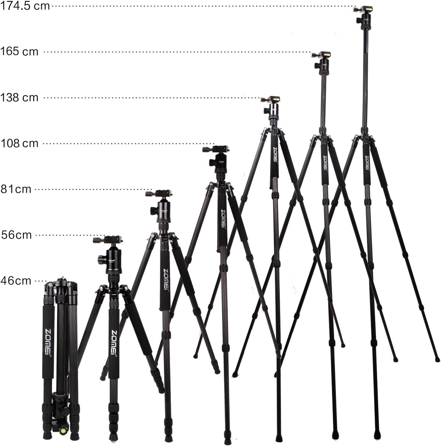 Zomei Z-818C Karbon Fiber Tripod