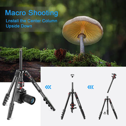 Zomei Q200 2'si Bir Arada Alüminyum Tripod-Monopod