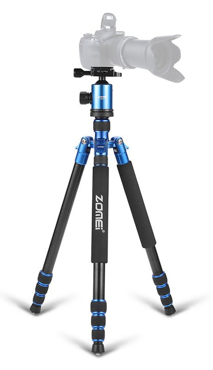 Z818 Magnezyum-Alüminyum Alaşımlı Tripod/Monopod- Telefon Tutucu-Çanta ve Bluetooth Kumanda İle