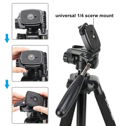Zomei Q222 2'si Bir Arada Alüminyum Tripod-Monopod