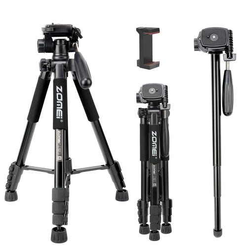 Zomei Q222 2'si Bir Arada Alüminyum Tripod-Monopod