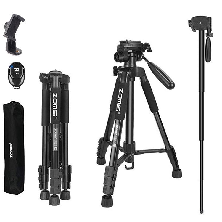 Zomei Q222 2'si Bir Arada Alüminyum Tripod-Monopod