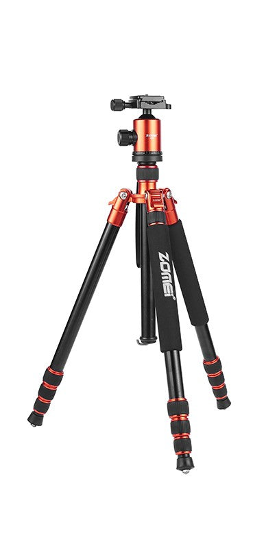 Z818 Magnezyum-Alüminyum Alaşımlı Tripod/Monopod- Telefon Tutucu-Çanta ve Bluetooth Kumanda İle