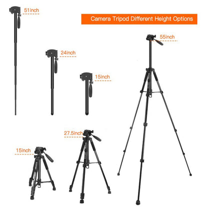 Zomei Q222 2'si Bir Arada Alüminyum Tripod-Monopod