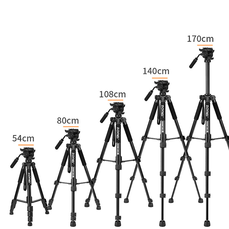 Q310 Alüminyum Alaşımlı Profesyonel Tripod&monpod-10 kg Taşıma Kapasitesi-Kumanda ve Telefon Tutucu