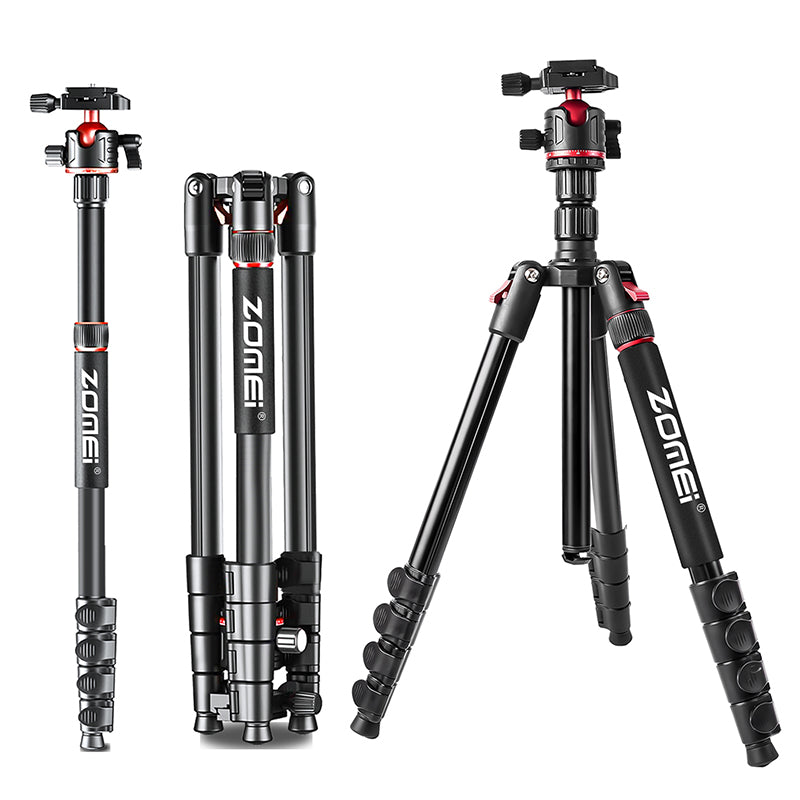 Zomei Q200 2'si Bir Arada Alüminyum Tripod-Monopod