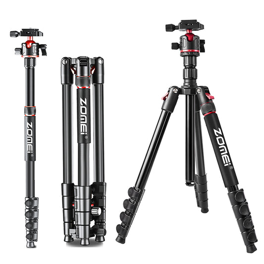 Zomei Q200 2'si Bir Arada Alüminyum Tripod-Monopod
