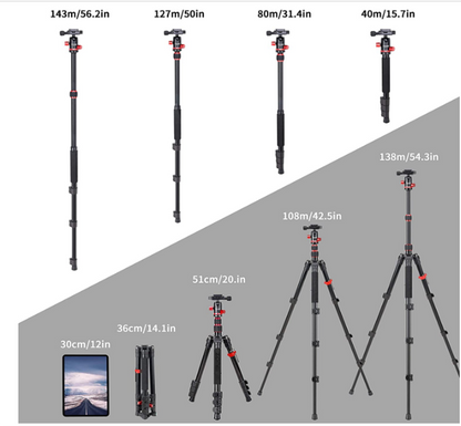 Zomei M-5 Alüminyum Alaşımlı Tripod