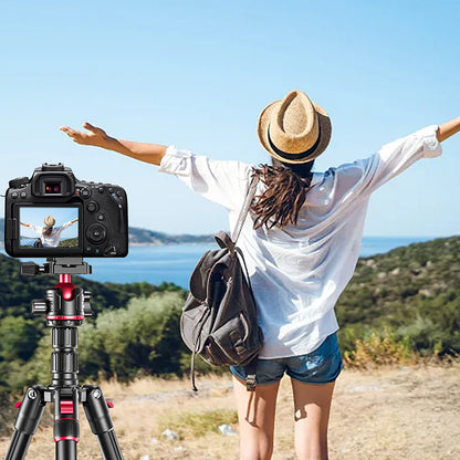 Zomei Q200 2'si Bir Arada Alüminyum Tripod-Monopod