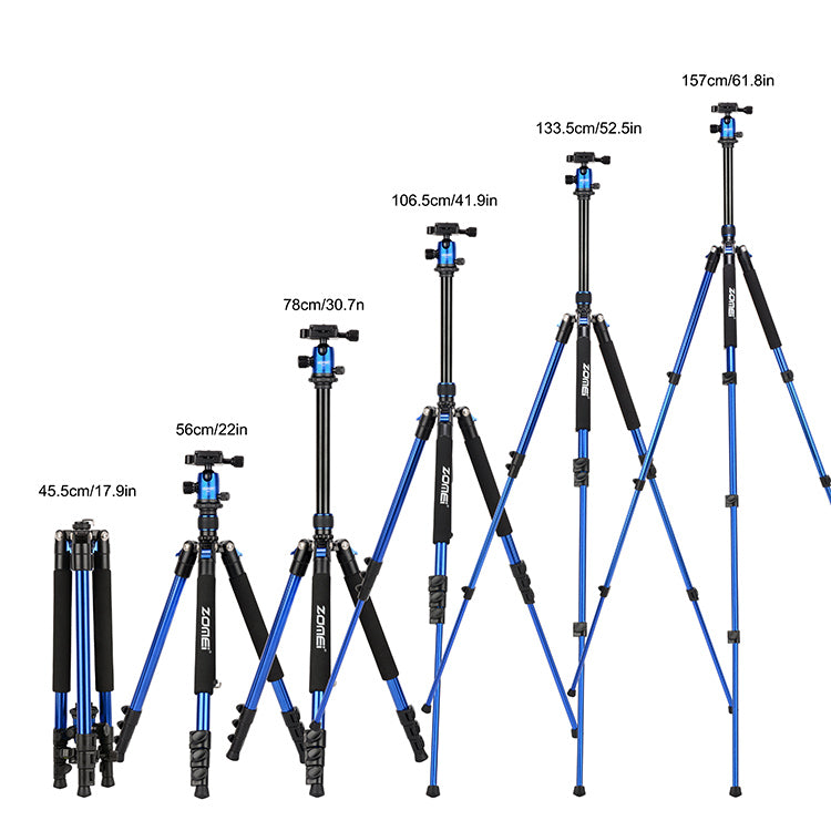 Zomei Q555 Alüminyum Alaşımlı Tripod