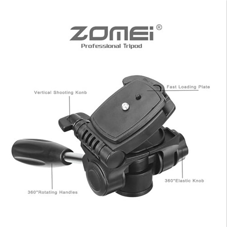 Zomei Q222 2'si Bir Arada Alüminyum Tripod-Monopod
